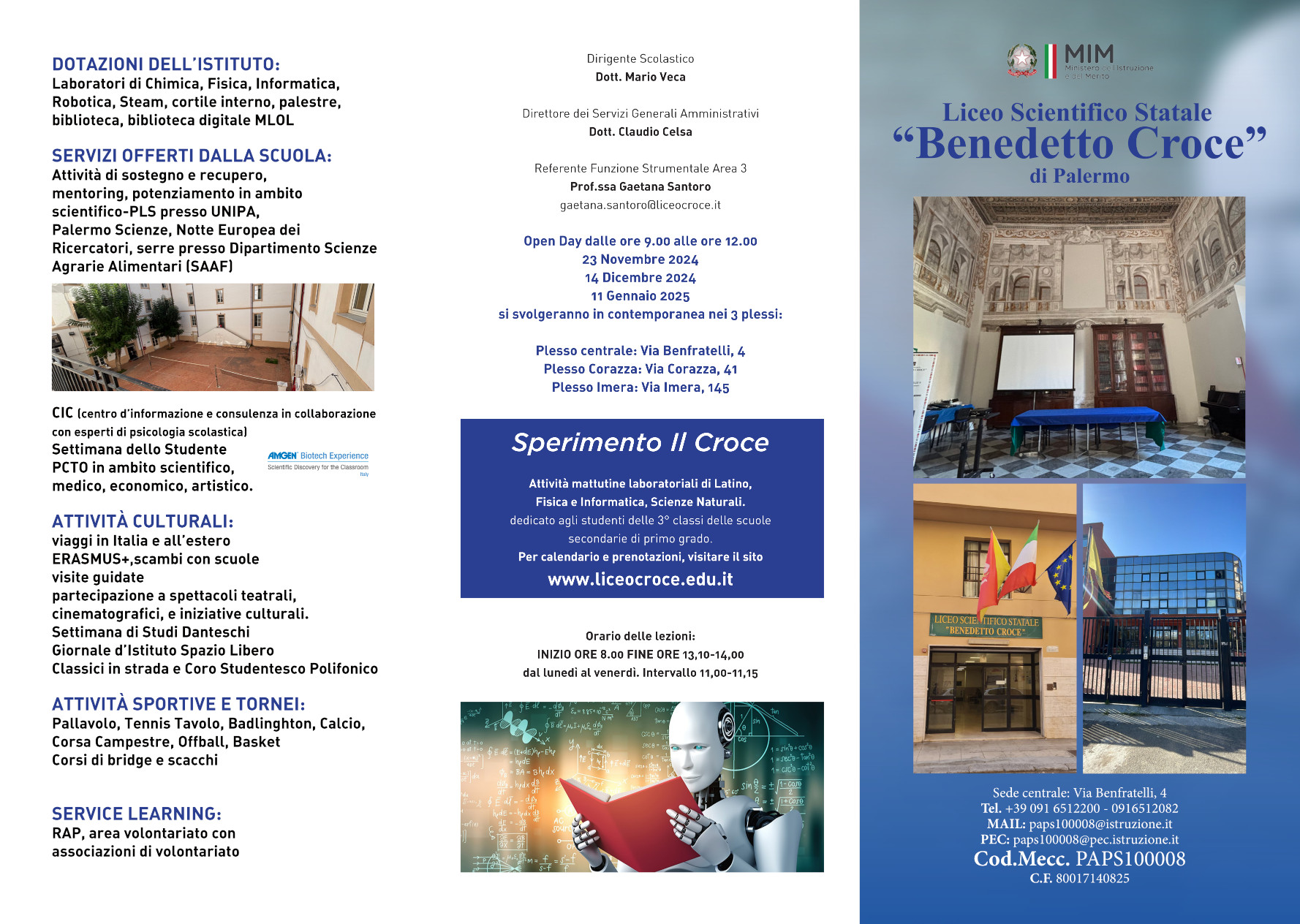 Liceo Croce brochure 1